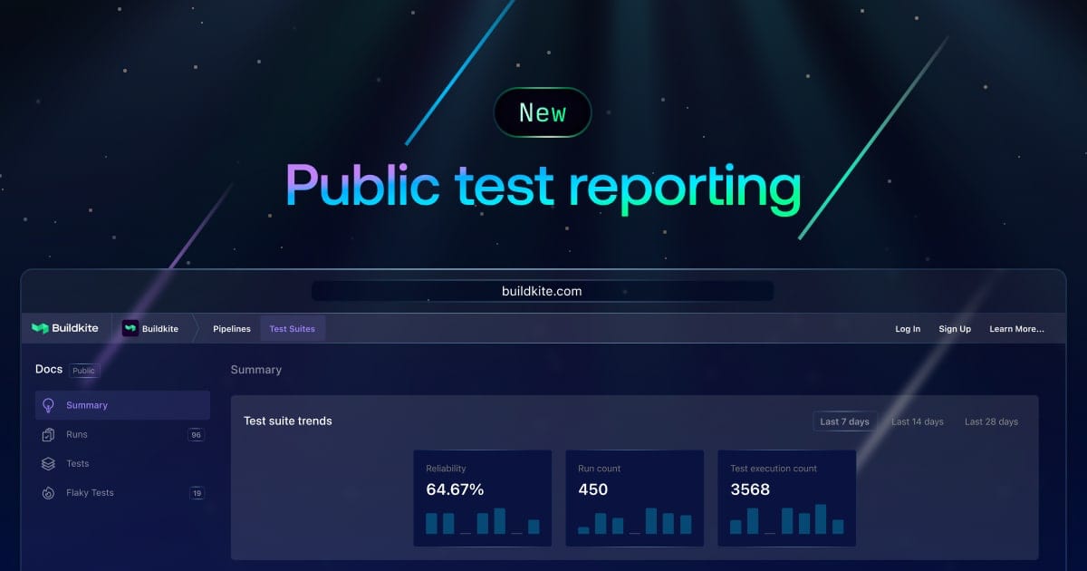 Public Test Build Public Test Suites | Buildkite December 2023 Release | Buildkite